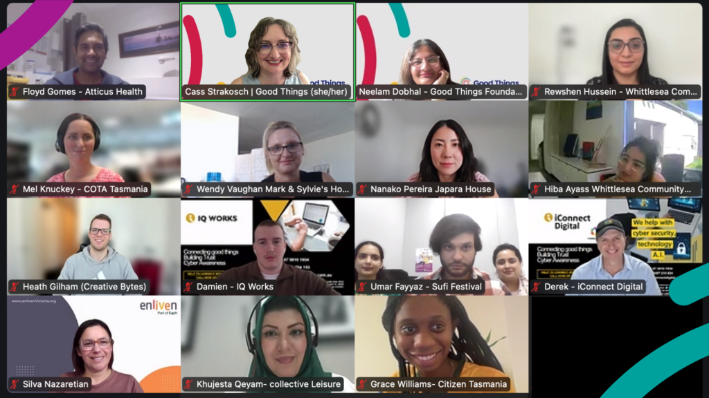 Online training held for Round 2 Capacity Builders